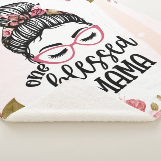 One Blessed Mama Sherpa Deken (3/4)