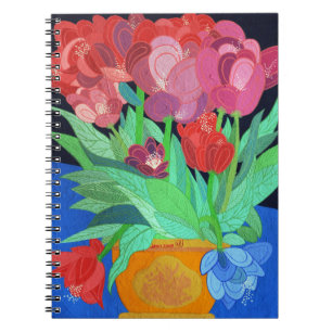 One Blue Tulip Notitieboek