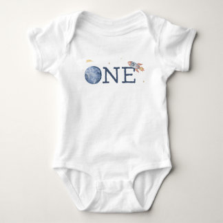 ONE Bodysuit / Space 1e Verjaardag Shirt