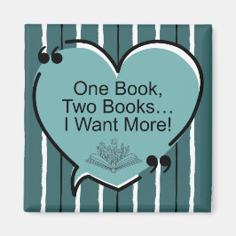 One Book, Two Books...I Want More!  Magneet