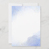 ONE Boy 1st Birthday Party-Minimal First Birthday  Kaart (Achterkant)