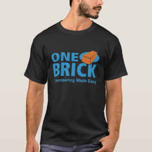 One Brick Logo Dark T-shirt