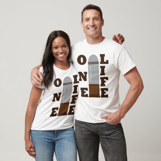 One Bullet Killed One Life with family T-shirt (Unisex)
