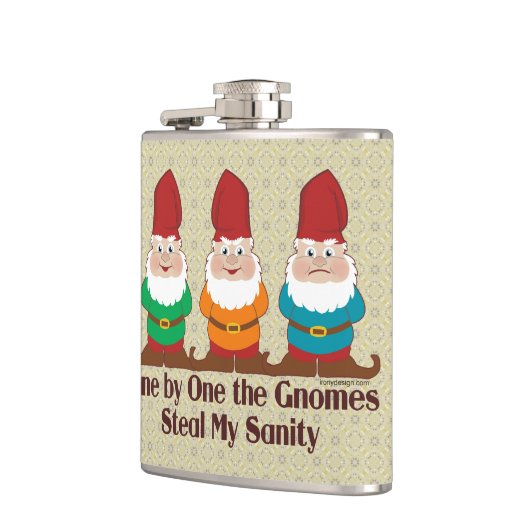 One by one the Gnomes steal my sanity Heupfles (Links)