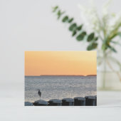 One Calm Evening Briefkaart (Staand voorkant)