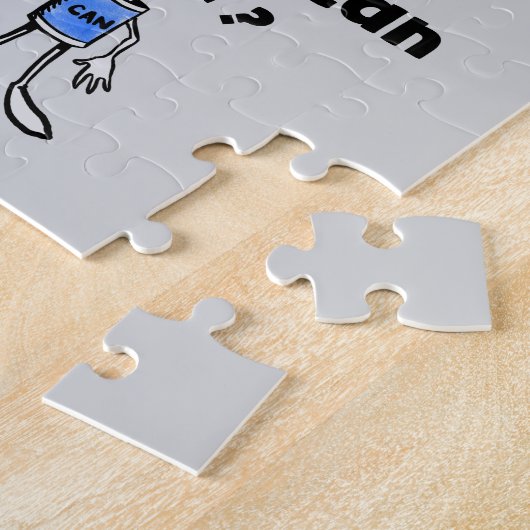 One Can Toucan Red Can Blue Can 110 Piece Puzzle Legpuzzel (Zijkant)