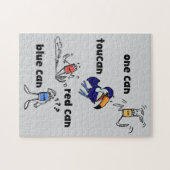 One Can Toucan Red Can Blue Can 252 Piece Puzzle Legpuzzel (Horizontaal)