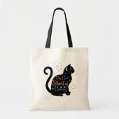 One Cat Short Crazy Cat Lady Tote Bag (Voorkant)