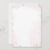 One-ce Upon A Time Princess 1st Birthday Party Kaart (Achterkant)