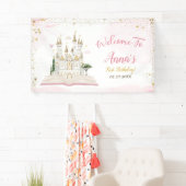 One-ce Upon A Time Princess 1st Birthday Party Spandoek (Insitu)