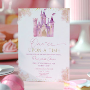 One-ce upon a time prinses eerste verjaardag kaart