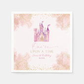 One-ce upon a time prinses eerste verjaardag servet (Voorkant)