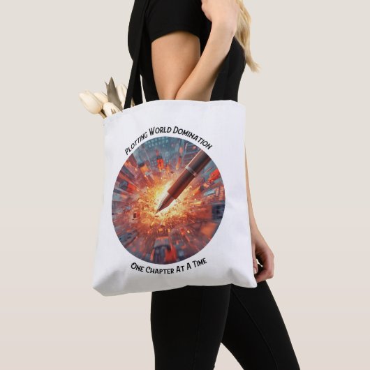 One Chapter At A Time Totebag Tote Bag (Dichtbij)