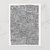 One-Continuous-Line Briefkaart (Voorkant)