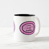 One Cool Bubbe Tweekleurige Koffiemok (Voorkant rechts)