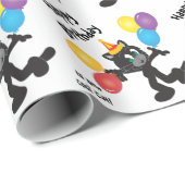 One Cool Cat | Fijne verjaardag Cadeaupapier (Rol Hoek)