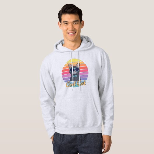 One Cool Cat Hoodie (Voorkant volledig)