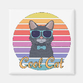 One Cool Cat Magneet (Voorkant)