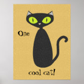 One Cool Cat Poster (Voorkant)