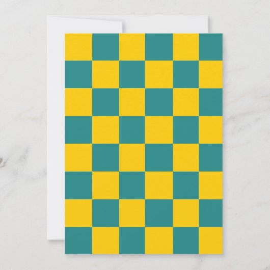 One Cool Dude 1e Verjaardag uitnodiging (Achterkant)