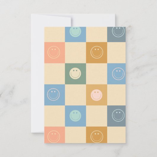 One Cool Dude Boys Retro Eerste Verjaardag Bedankkaart (Achterkant)