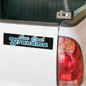 One Cool Grandma Bumpersticker (Op Truck)