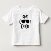 One Cool guy Toddler Shirt (Voorkant)