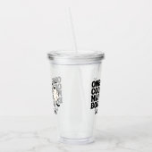 One Cool Mama Boo Halloween 1e verjaardag Acryl Drinkbeker (Links)