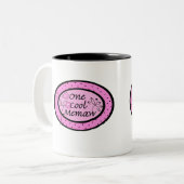 One Cool Memaw Tweekleurige Koffiemok (Voorkant links)