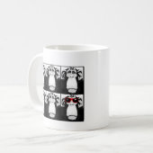 One Cool Monkey Funny Mug Koffiemok (Voorkant links)