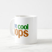 One Cool Pop T-Shirt Koffiemok (Voorkant links)