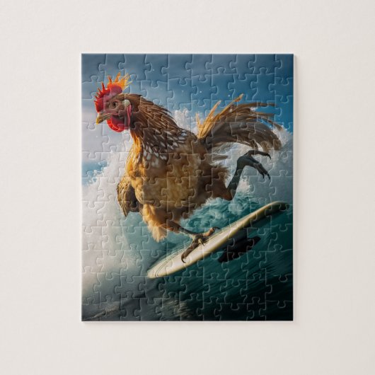 One Cool Rooster puzzel (Verticaal)