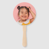 ONE Cute Bug Ladybug Birthday Party Photo Handwaaier (Achterkant)