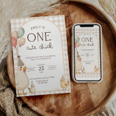 One Cute Chick Birthday This Chick is One Kaart