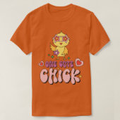 One Cute Chick Easter Egg Hunt Costume T-shirt (Design voorkant)
