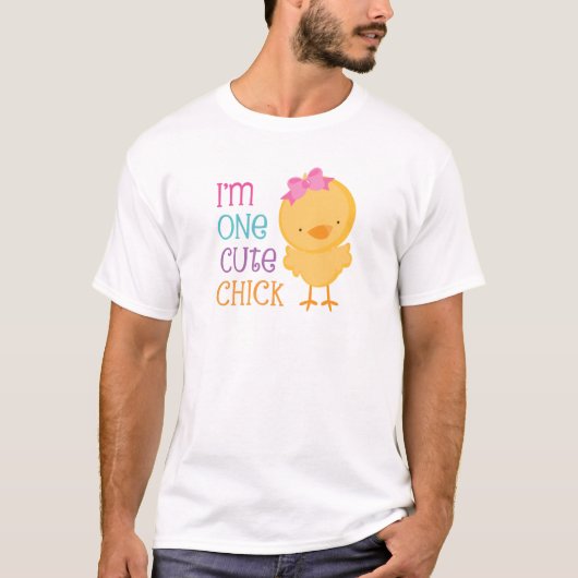 One Cute Chick T-shirt (Voorkant)