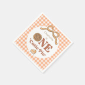 One Cutie Pie 1st Birthday Servet (Hoek)