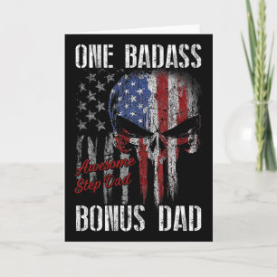 One D Bonus Stap Vader Schedel Amerikaanse Vlag Va Kaart