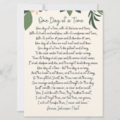 One Day At A Time Annie Johnson Flint Postcard Kaart (Voorkant)