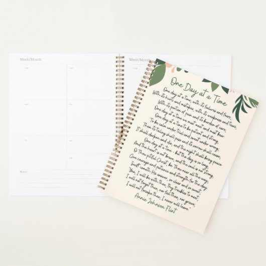 One Day At A Time Annie Johnson Flint Postcard Planner (Display)