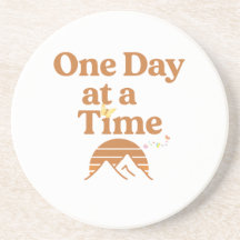 One Day at a Time Sandstone Onderzetter 