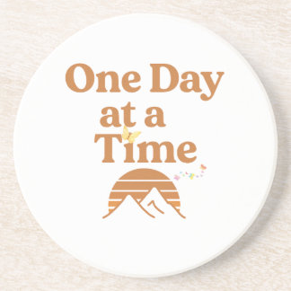 One Day at a Time Sandstone Onderzetter 
