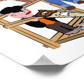 One Day Haircut Sale Beauty Salon Poster (Hoek)