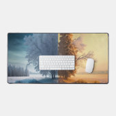 One day in winter bureaumat (Keyboard & Muis)