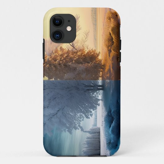 One day in winter Case-Mate iPhone case (Achterkant)