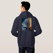 One day in winter hoodie (Achterkant volledig)