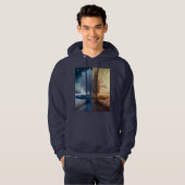 One day in winter hoodie (Voorkant volledig)
