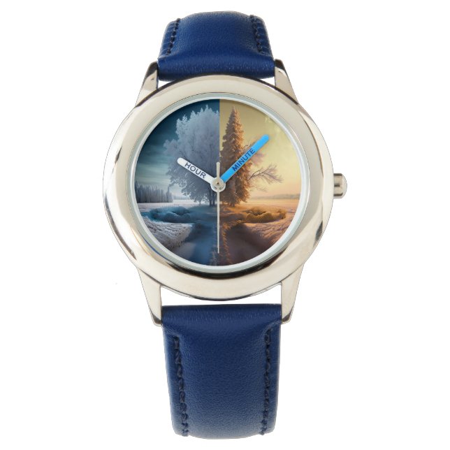 One day in winter horloge (Voorkant)