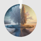 One day in winter ornament (achterkant)