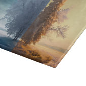 One day in winter snijplank (Hoek)